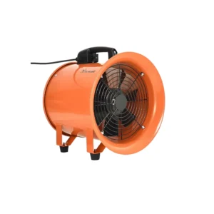 مروحة تهوية صناعية محمولة من فيفوهوم — 12 بوصة، 520 واط، 2800 دورة في الدقيقة