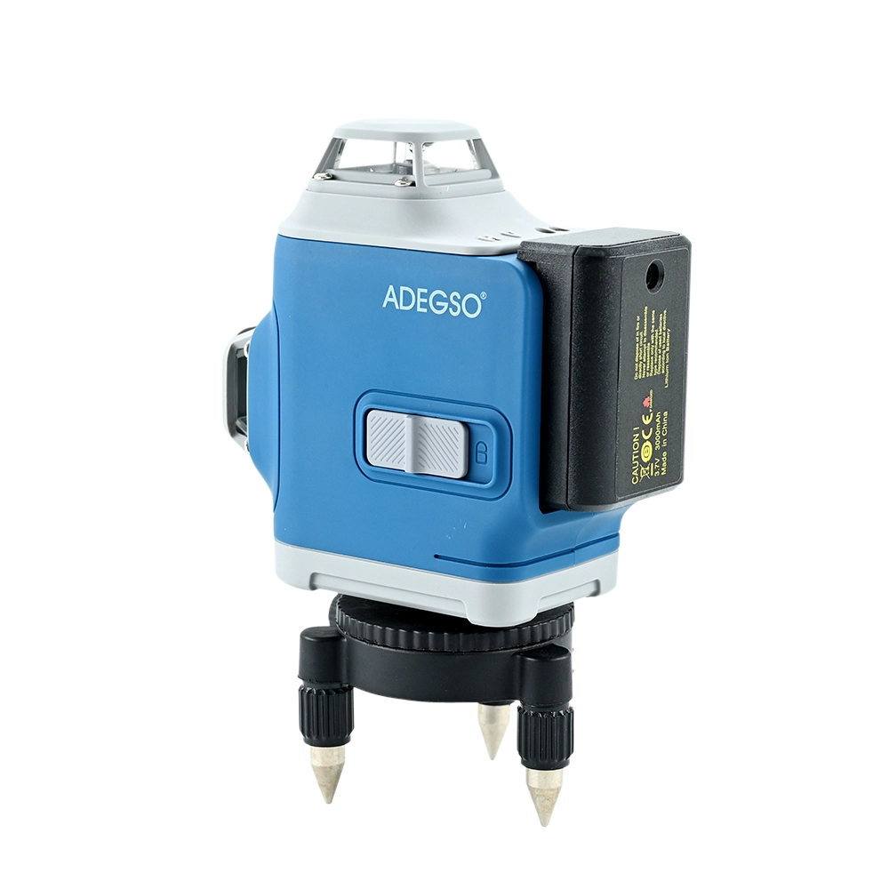 ADEGSO 12-Line 3D Self-Leveling Laser Level with Rechargeable Battery