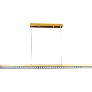 علاقي مودرن بمسطرة ذهبية — إضاءة بثلاثة أوضاع، 120 سم، 30 واط