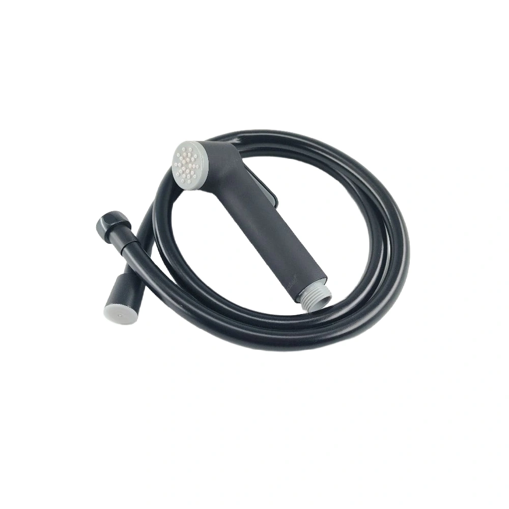 شطّاف يدوي للمرحاض من أوكيانوس — أسود مطفي مزوَّد بخرطوم بطول 120 سم