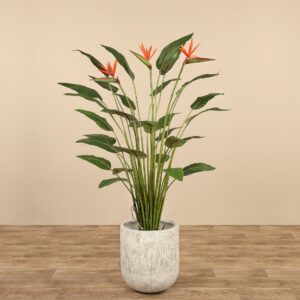 نبتة طائر الجنة صناعية ارتفاع 120 سم