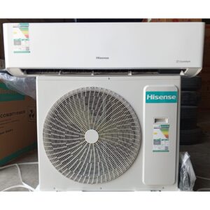 مكيف سبليت هايسنس 12000 وحدة — تبريد فقط، واي فاي، ريش ذهبية (AS12CCN25)