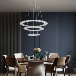 علاقي مودرن أبيض بثلاث إضاءات — 125 واط