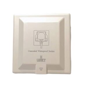 مقبس 13 أمبير مخفي من LUXIFY — لؤلؤي