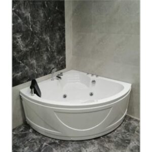 جاكوزي ركني لشخصين 130×130 سم — أبيض