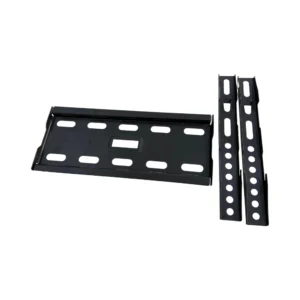 حامل جداري ثابت لشاشات بلازما 14–43 بوصة — متوافق مع معايير VESA وتصميم موفر للمساحة