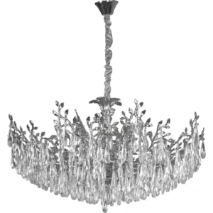 ثريا معلّقة مودرن فضية (14×E14)