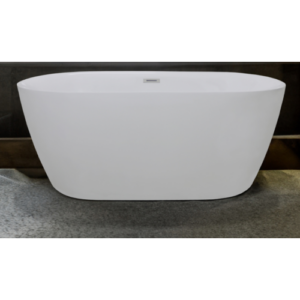 حوض استحمام مستقل «ألبا كلاسيك» 140×70 سم — أبيض