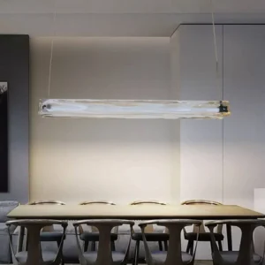 نجفة كلاسيك سوداء بإضاءة صفراء 15 واط — قطر 100 سم