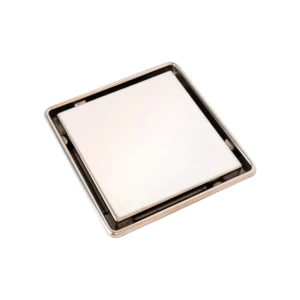 مصفاة بلاط "الجودة" 15×15 سم - ستانلس ستيل، فضي