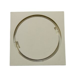 صفاية بلاستيكية 15×15 سم — لون بيج، صناعة صينية