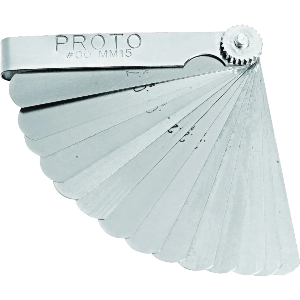 Metric Gap Gauge Kit - 15 Blades (Proto)