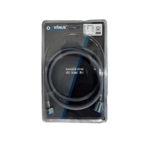 OKY-401 Braided Shower Hose — 1.5 meters, Gray