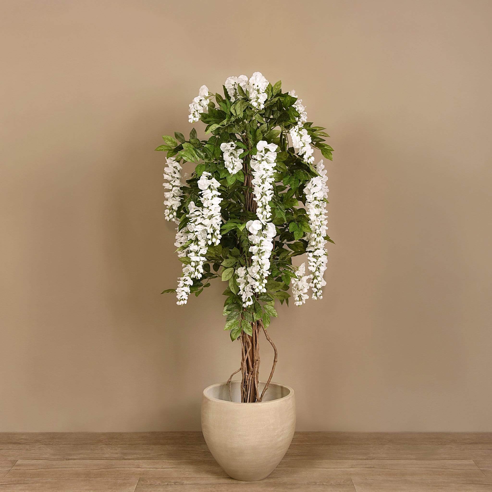 شجرة ويستريا اصطناعية بارتفاع أقل من 150 سم