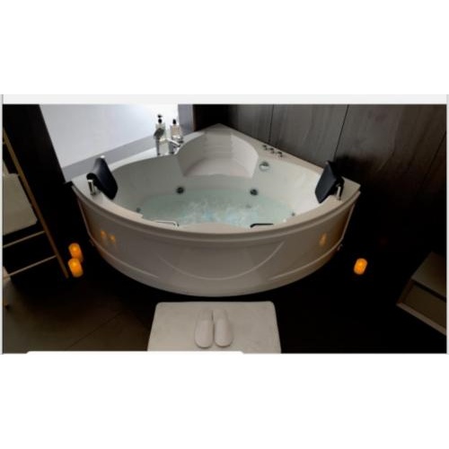 جاكوزي زاوية 150×150 سم — أبيض