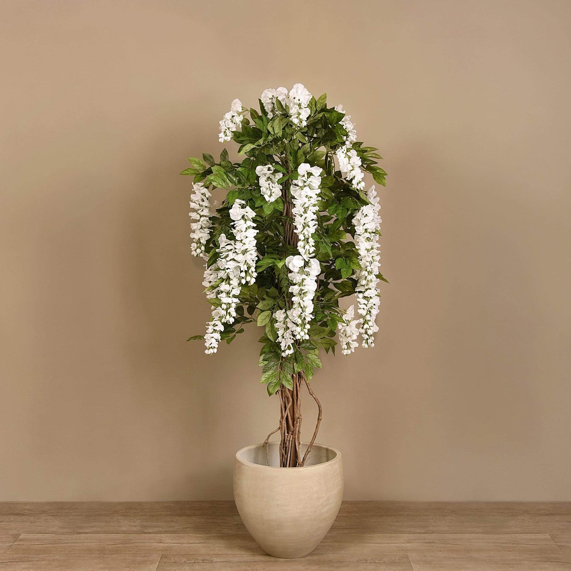 شجرة ويستريا اصطناعية بارتفاع أقل من 150 سم