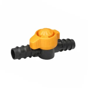 صمام كبس بلاستيكي مقاس 16 مم للتحكم في تدفق مياه الري