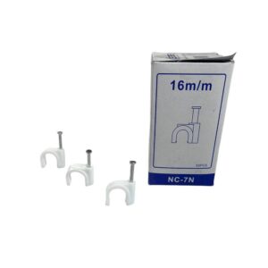 كلِبس أبيض مقاس 16 مم