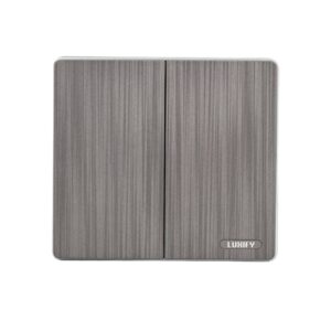 مفتاح دركسون مزدوج 16 أمبير — لون فضي من LUXIFY