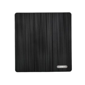 مفتاح ثلاثي 16 أمبير من LUXIFY — أسود مطوّر