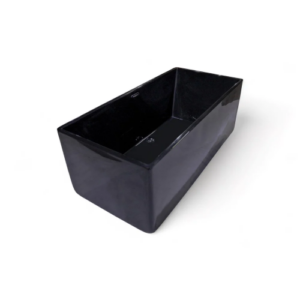 بانيو يونكس مستقل بأربعة جوانب — 160×75 سم — أسود