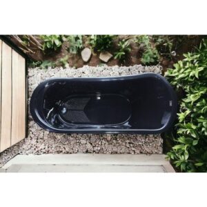 بانيو يونكس أفينيوز الكلاسيكي 170×74 سم — أسود