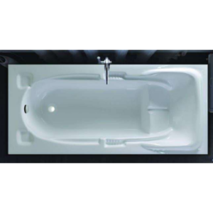 بانيو أكريليك مودرن "جوليت" بمقاس 170 × 75 سم