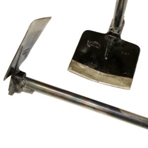 مسحاة يدوية هندية بمقبض حديدي