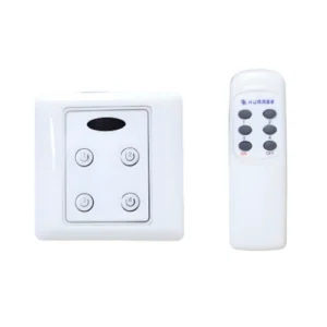 مفتاح رباعي للمبات مع ريموت كنترول — سهل الاستخدام والبديل الأمثل