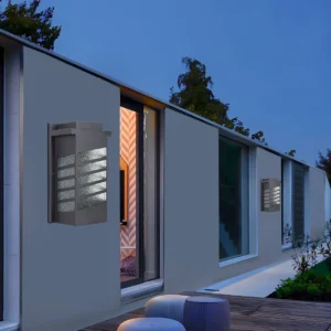 كشاف جداري للبوابة بغطاء أسود