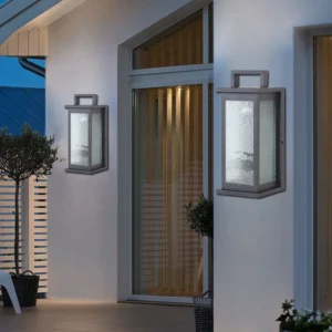 فانوس جداري خارجي أسود