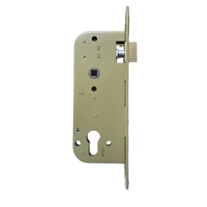 قفل مدمج للأبواب الخشبية والمعدنية — آلية داخلية بمفتاح أسطواني أوروبي، هيكل فولاذي من Yale ولسان قفل معزز، أمان سكني وتجاري