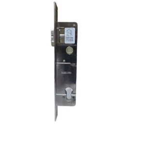 قفل باب مدمج للأبواب الألومنيوم والشرائح الضيقة — آلية أسطوانة أوروبية بلسان قابل للعكس — قفل احترافي للمكاتب والمداخل | هيكل ONU فولاذي لامع مقاوم للاهتراء