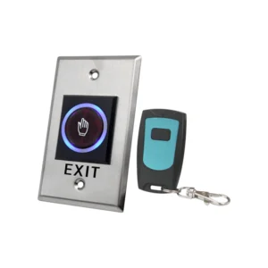 زر دخول/خروج لاسلكي مع ريموت — تحكّم عن بُعد لفتح وغلق الأبواب لأنظمة التحكم بالدخول