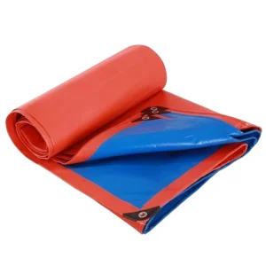 مشمع شراع مقاوم للماء وعالي المتانة — قماش سميك مزدوج الطبقات لحماية موثوقة للزراعة والبناء