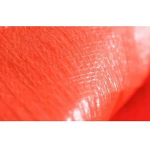 شراع مقاوم للماء عالي الجودة — غطاء خارجي متعدد الاستخدامات بوجهين برتقالي/أزرق لحماية المحاصيل والبناء والشاحنات