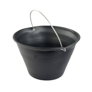 سطل إيطالي باللون الأسود