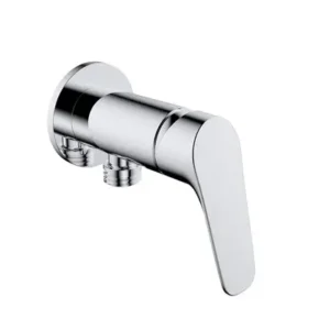 خلاط شطاف مخفي كامل بتشطيب كروم وتصميم مدور