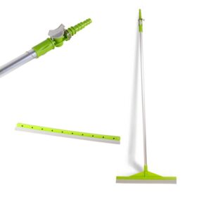 ممسحة بلاط ذكية من الألمنيوم مع وصلة للغسيل