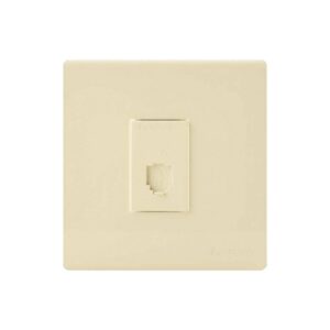 فيش تليفون مفرد أبيض