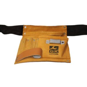 حقيبة جيب للنجار من الجلد الهندي مع حزام