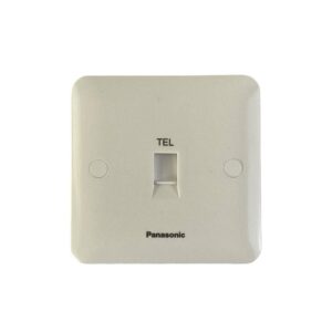 فيشة هاتف مفردة بيضاء من باناسونيك