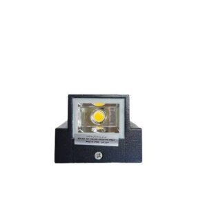 مصباح جداري خارجي أصفر بفتحة واحدة