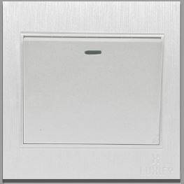 مفتاح مفرد لوكسيفاي باللون الأبيض