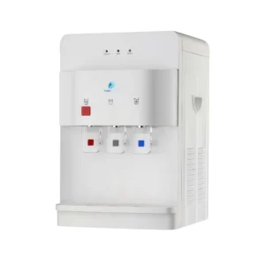 مبرد مياه طاولة بيور سبرينغ مدمج بفلاتر داخلية ثلاثية المراحل وخزان داخلي