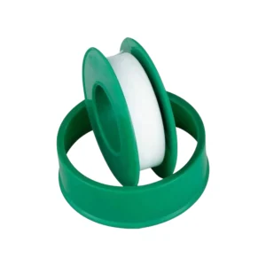 إليك عدة صيغ معاد صياغتها للعُنْوان الأصلي؛ أنصح بهذه الصيغة القصيرة والواضحة: "شريط تفلون للسباكة — صغير، أبيض