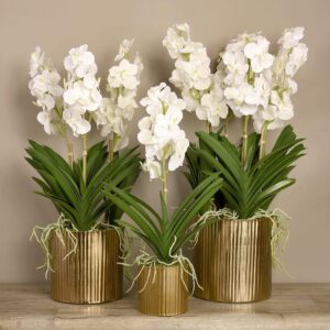 باقة أزهار فاندا الصناعية