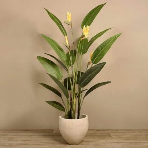 شجرة زينة صناعية طراز عصفور الجنة