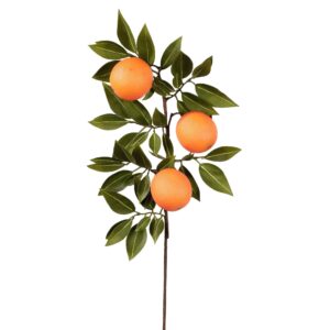 ساق على شكل دمعة باللون البرتقالي