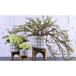 أغصان أشجار مزهرة صناعية فاخرة